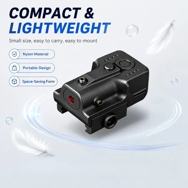 Practical Nylon Alignment Auxiliary Part Fit Widely Compatible 20mm Mount Rail Convenient Daily Outdoor Usage