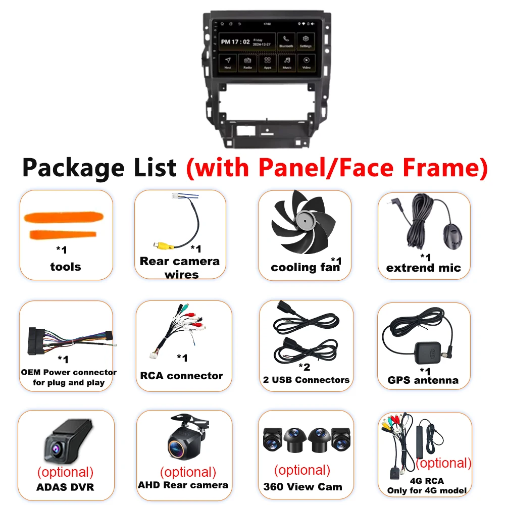 Car Radio For Volkswagen Golf Mk 4 2002 - 2008 Android 16  Android Auto Lettore Video Multimediale GPS 4G Carplay Autoradio WIFI