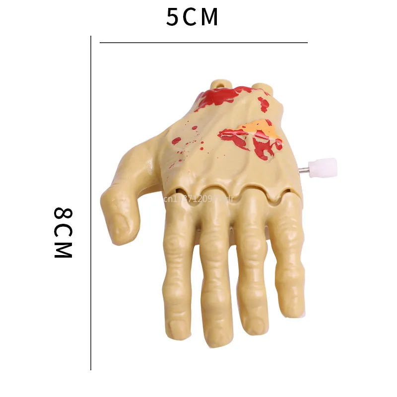 Halloween Schedel Pompoen Mummie Gebroken Hand Opwindspeelgoed Interessant Kinderspeelgoed Halloween Feestcadeaus Voor Kinderen Grappen