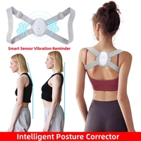 Adjustable Back Brace Support Belt Intelligent Sensor Vibration Reminder Posture Corrector For Student Adults Children