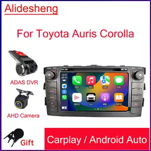 Rádio do carro para Toyota Auris Corolla 2006-2012, Android 13, Leitor multimídia, Navegação GPS, BT, WIFI, Carplay, Android Auto 10 principais vendas central multimidia corolla 2011 - №4