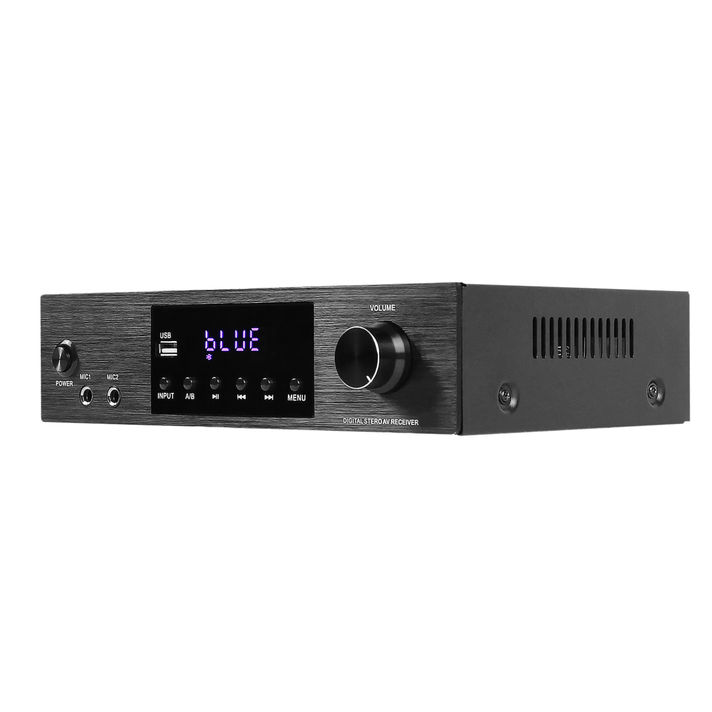 Hot Selling Karaoke Amplifier High Power HD AV Receiver with A/B/A+B Home Theater System KTV-200