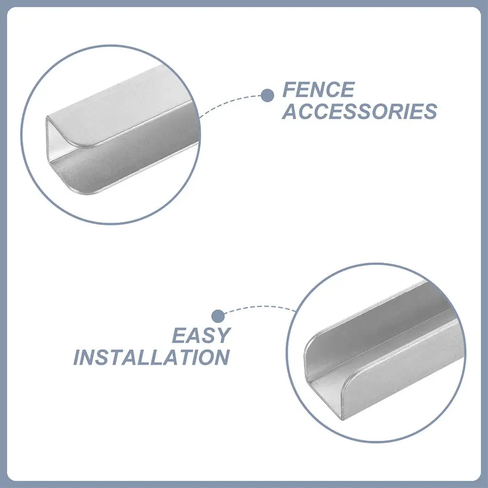 U-Shaped Metal Dog Gate for Indoor Doorway – Reinforced Safety Fence