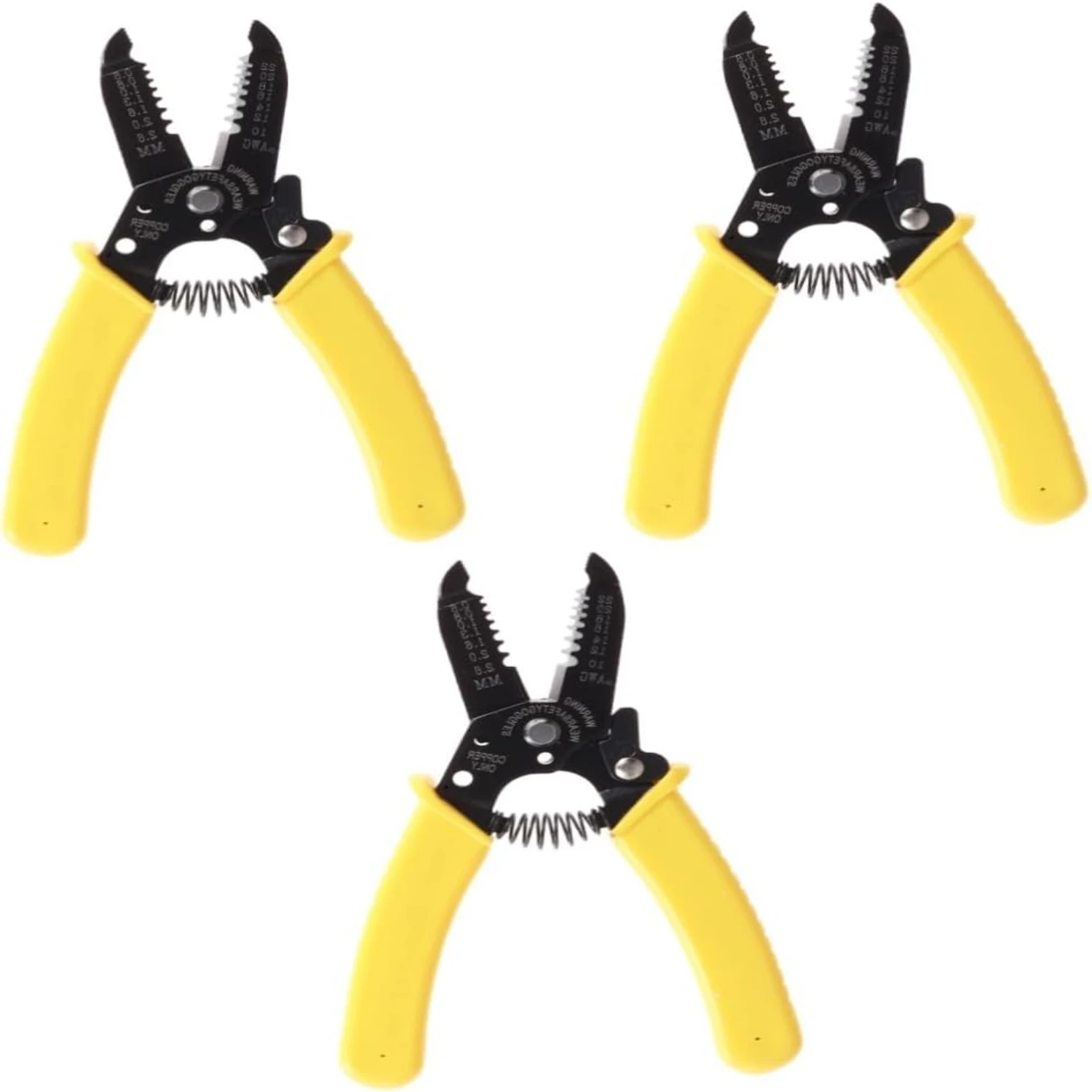 

Top-Notch High-Quality Durable 3pcs Wire Crimping Tool Set for DIY Projects - Multi-Function Ergonomic Nippers, Strippers, Cutte