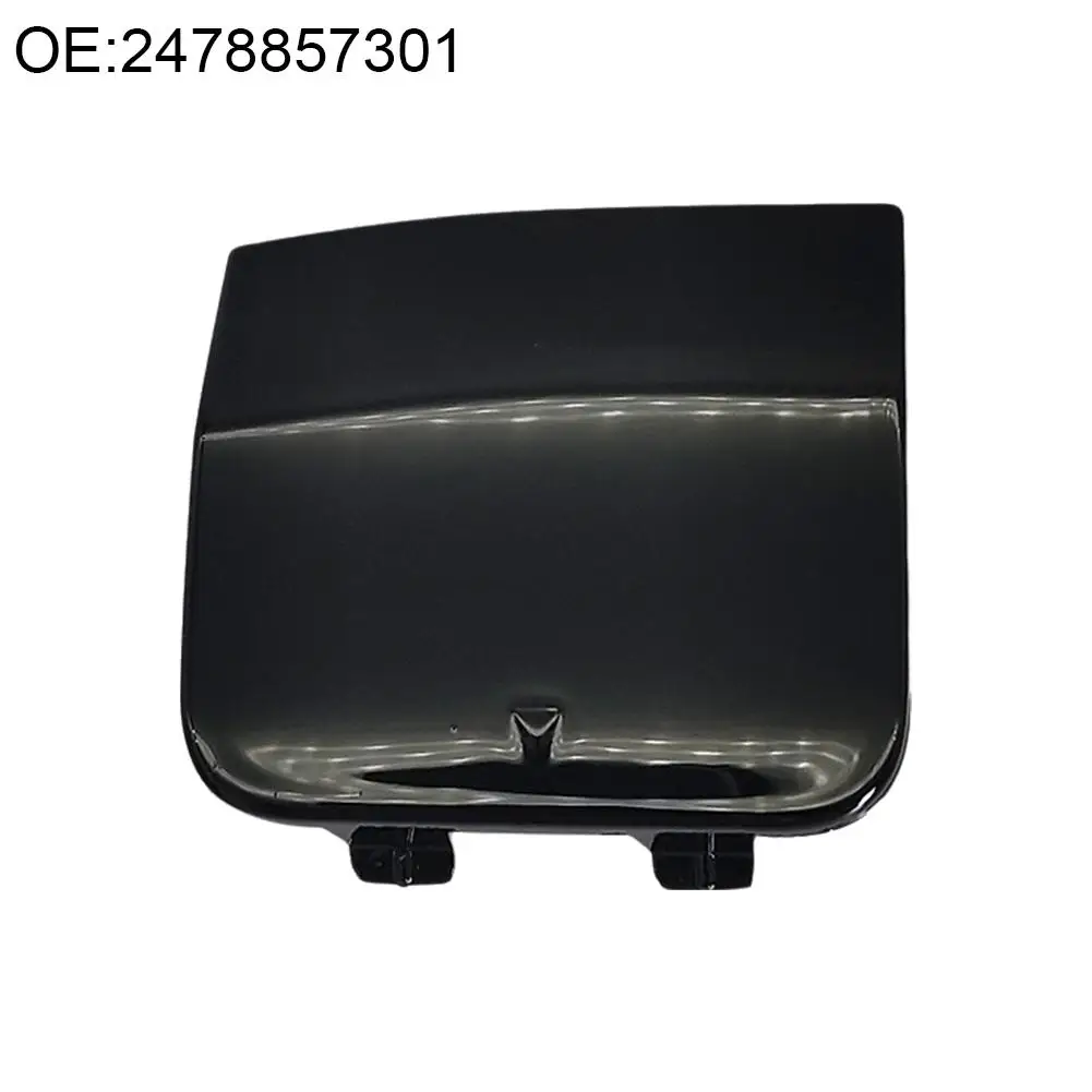 Para Mercedes W247 parachoques trasero de coche gancho de remolque tapa de cubierta de ojo plateada para Benz GLB clase GLB250 W247 2020-2021 2478857301   O7X2