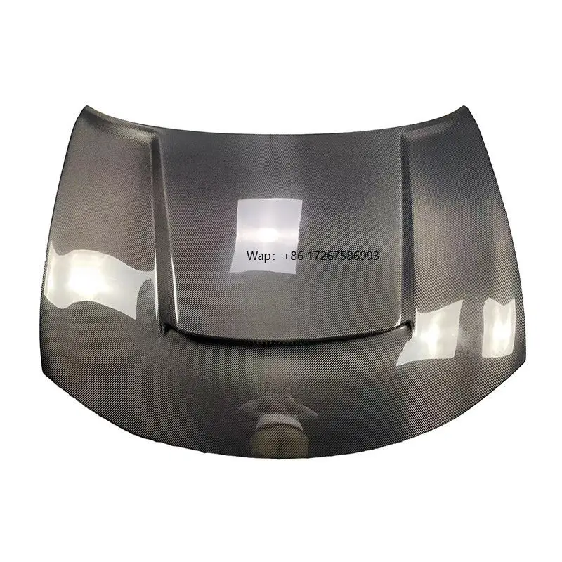 Demon Style Carbon Fiber Front Bonnet Engine Hood Accessory for 2015+ Dodge Charger