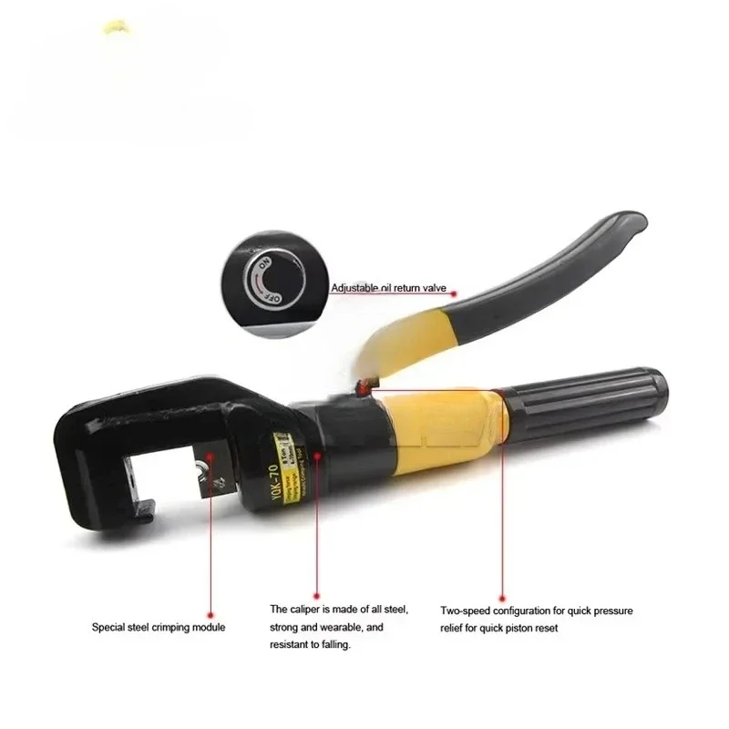 Hydraulic Pliers 4-70mm2 Hydraulic Crimping Pliers Hydraulic Crimping Tools