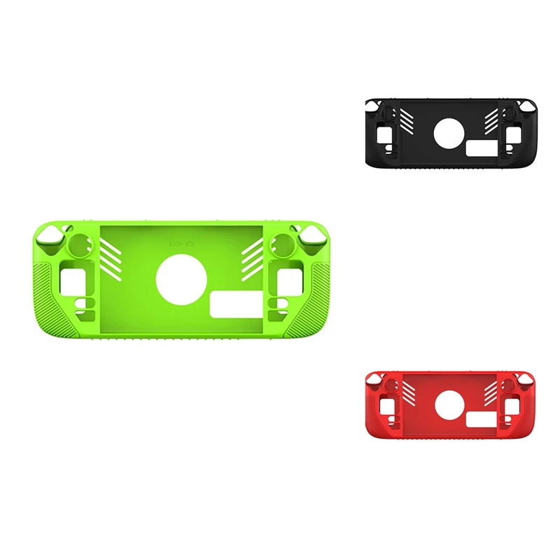 Silicone Protection Cover For Steam Deck Controller Protector Anti-Scratch Shock Proof Frame Game Console Parts