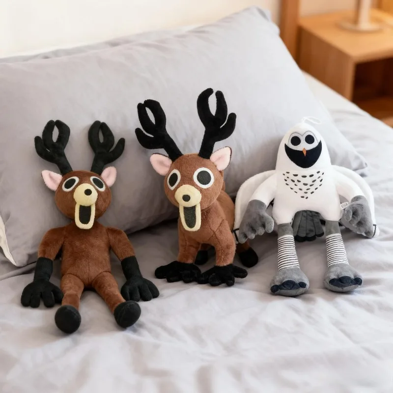 لعبة ساخنة 99 ليال في الغابة الغزلان ألعاب من القطيفة فيلم الحيوانات المحشوة الغزلان لعبة المشجعين هدايا عيد الميلاد لعب للأطفال هدايا عيد الميلاد #6