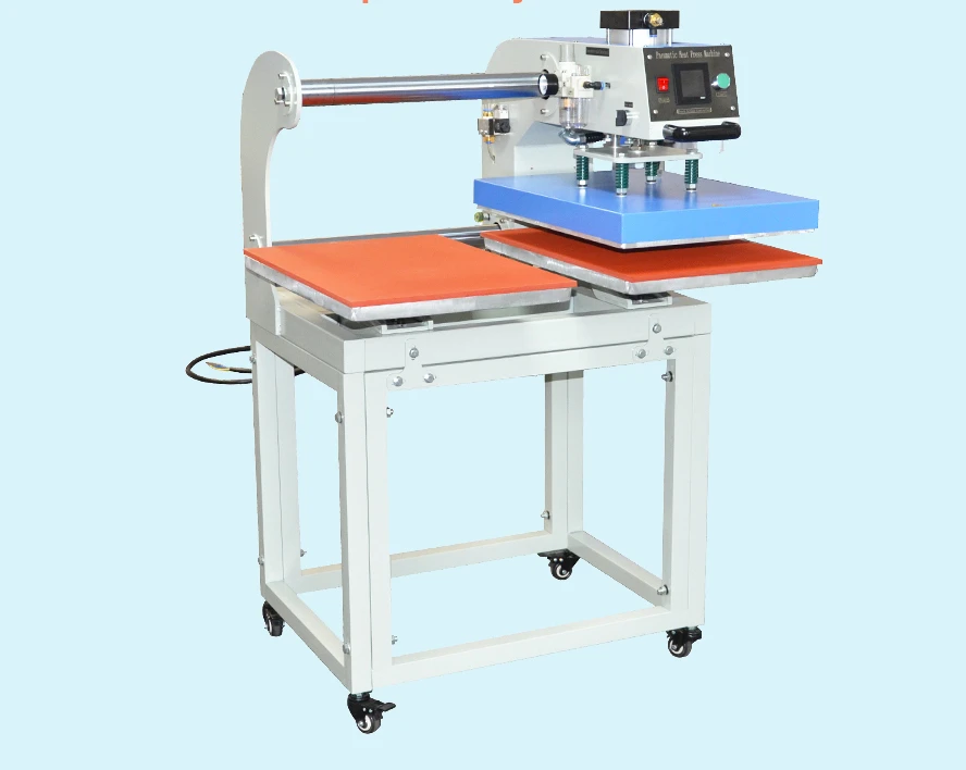 Best 2 Station Double Automatic Dual Heat Press Machine