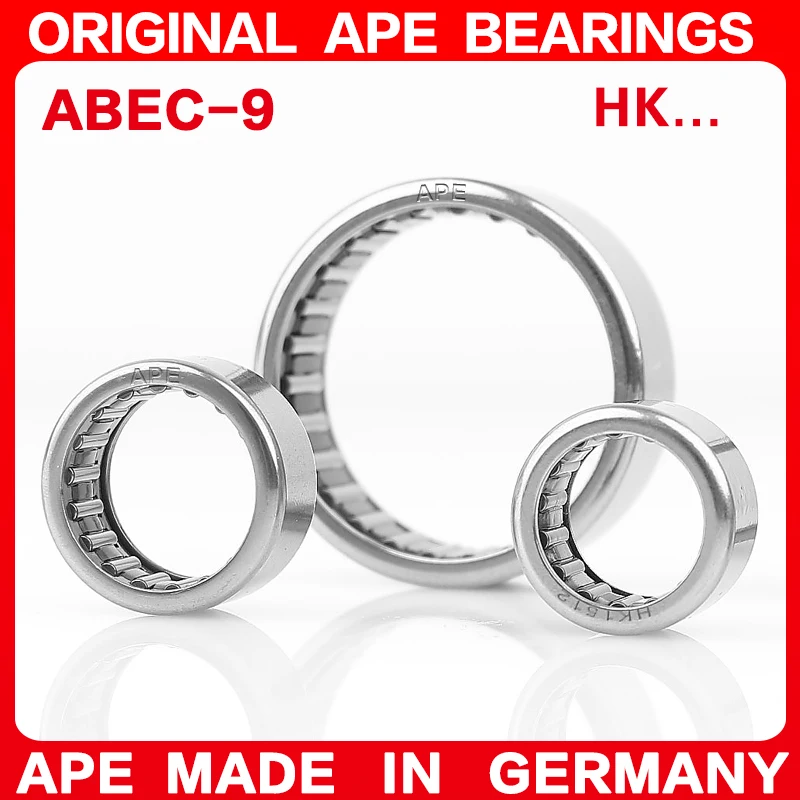 2-10PCS Germany Bearing HK0306 HK0408 HK0509 HK0606 HK0608 HK0609 HK0709 HK0808 HK0810 HK0908 HK0910 HK0912 Needle Bearings