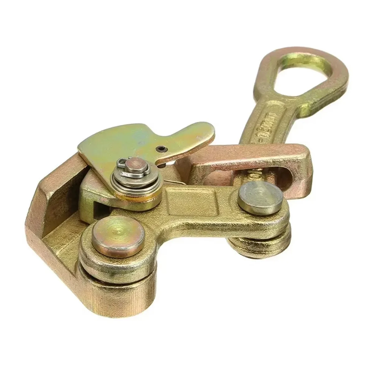 

ABNJ 1 Ton Wire Rope Jaw Clamp Electricity Cable Grip Pulling Non-Slip Mini Tightening Multifunctional Tool Carbon Steel
