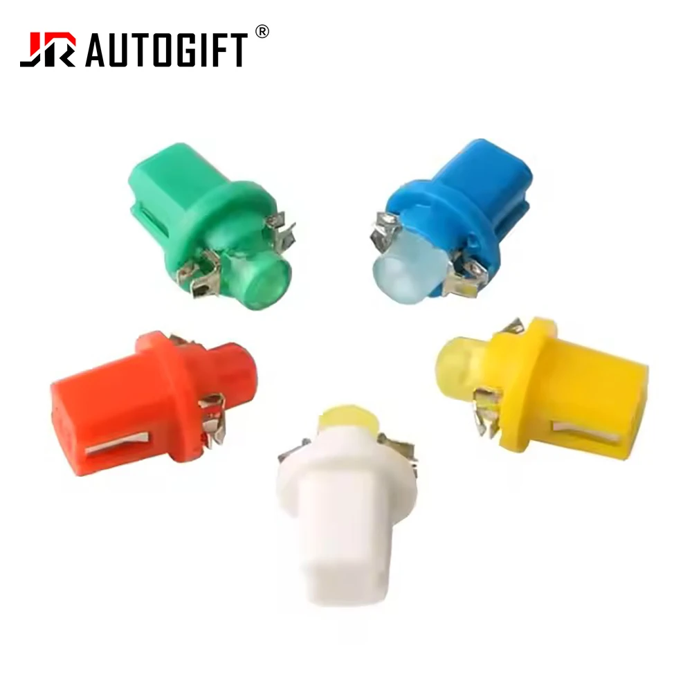 

500X T8.5D T8.3D 1COB White Red Blue Yellow Green Car Instrument Lamp Car LED Indicator Light Dashboard Side Interior LED Bulbs