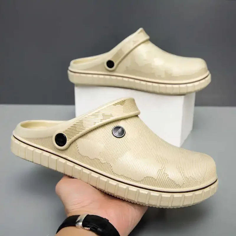 

Мужские прозрачные сандалии на весну-осень-осень-весну, роскошная обувь Гуанчжоу, шлепанцы, шлепанцы, кроссовки, спортивная теннисная корзина