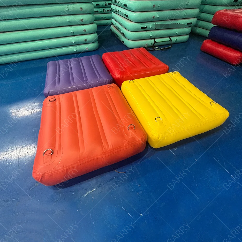

Factory Price Customized Commercial Drop Stitch Air Track Float Dock Platform Outdoor Water Park Inflatable Floating Bridge