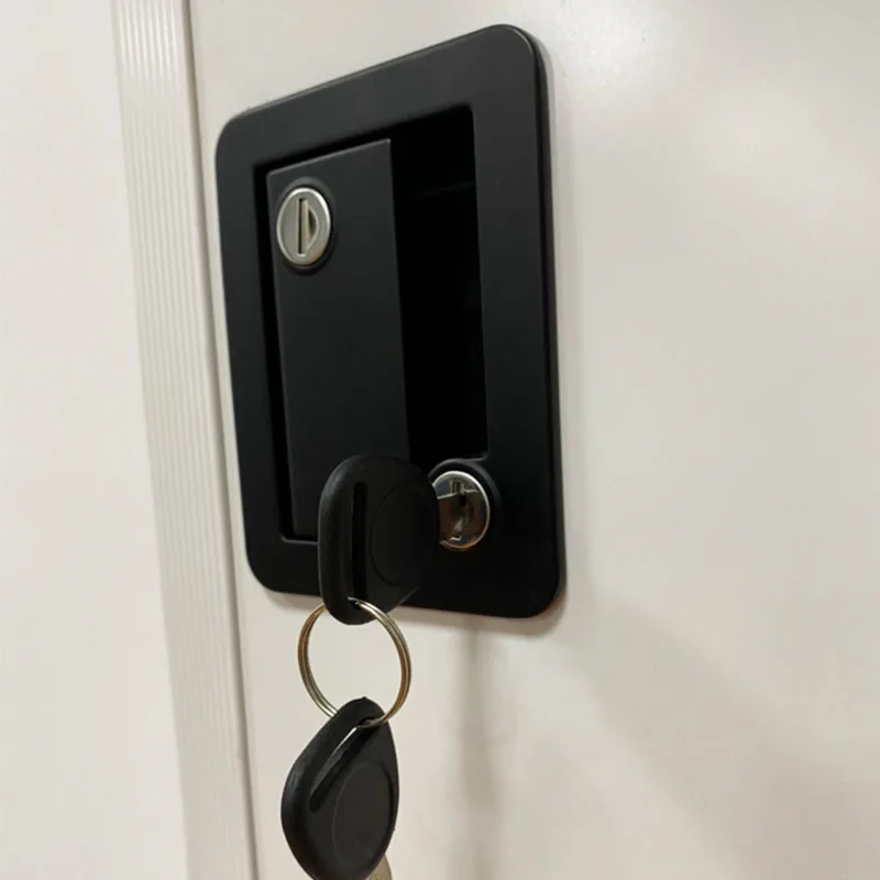 ملحقات مقطورة RV إطار ألومنيوم RV باب مقطورة مدخل مقاوم للماء مع شاشة البعوض #4