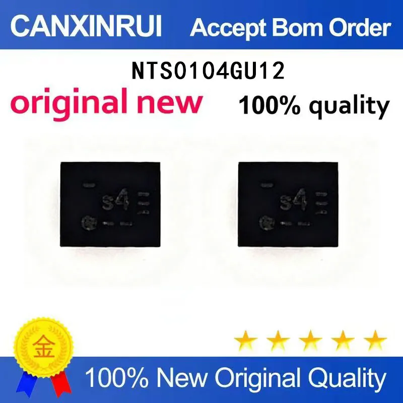 

(5-100 Pieces) Brand new original NTS0104GU12 silk screen S4 QFN