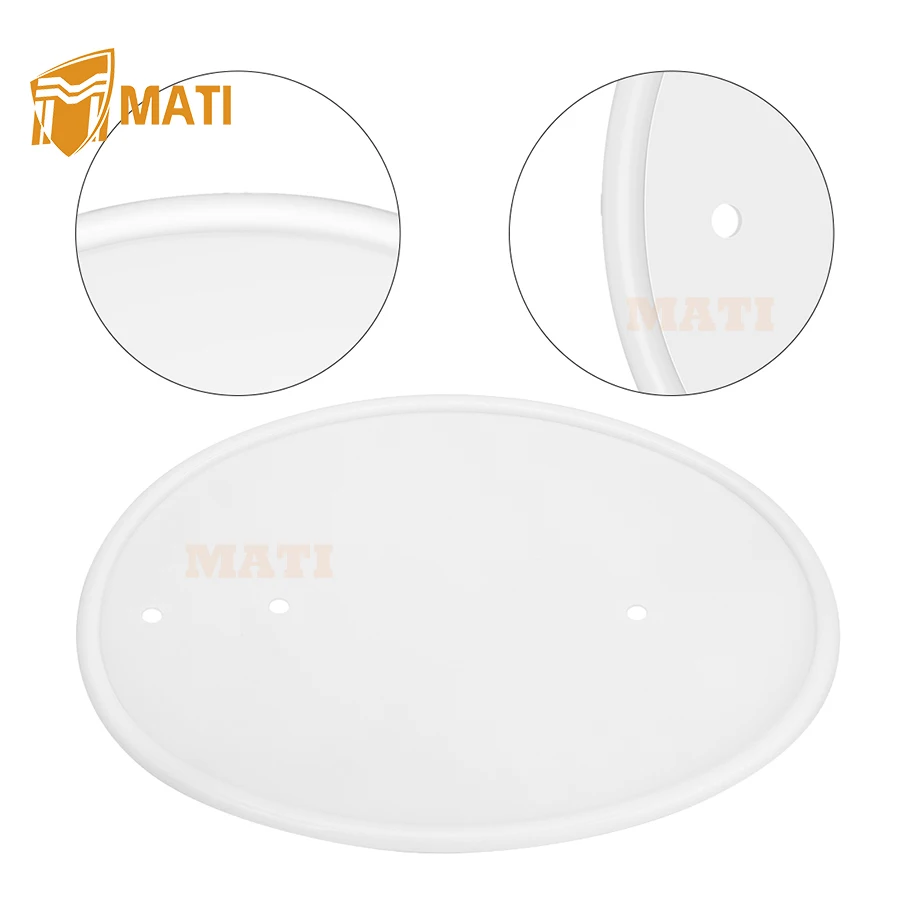 M MATI White Number Plate For Honda Z50R XR75 MR50 1974-1987 64113-116-690ZD 64113-116-690ZB 64113-116-690WF