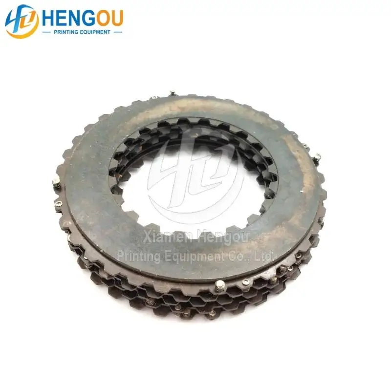 1 set 149mm Heidelberg SM102 CD102 Printing Machinery Parts Brake Thick 1mm and 3mm 36 teeth and 21 teeth