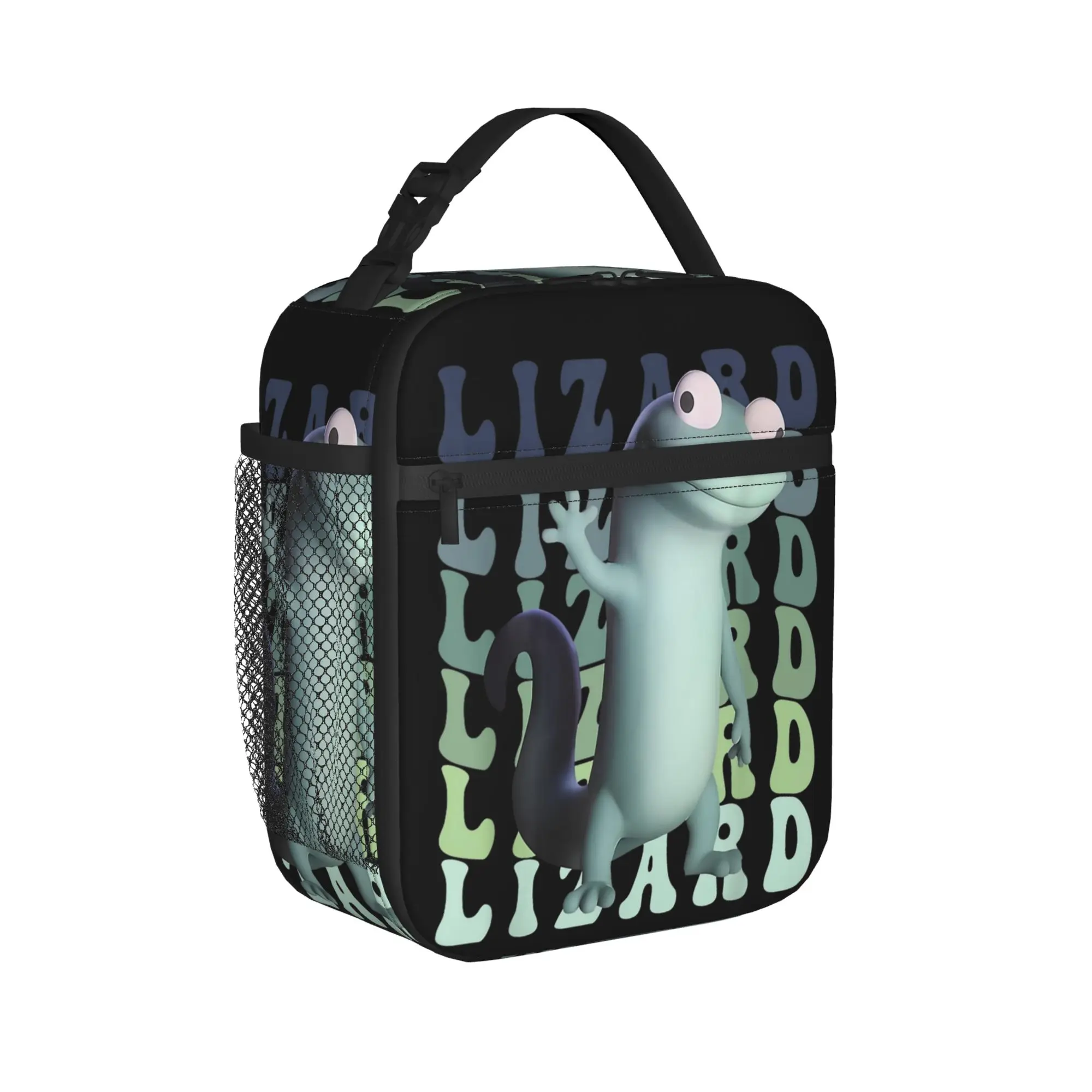 Tom Lizard Meme weirdcore Animal Insulated Lunch Bag Leakproof  Hoppers Lunch Container Cooler Bag Tote Lunch Box Work