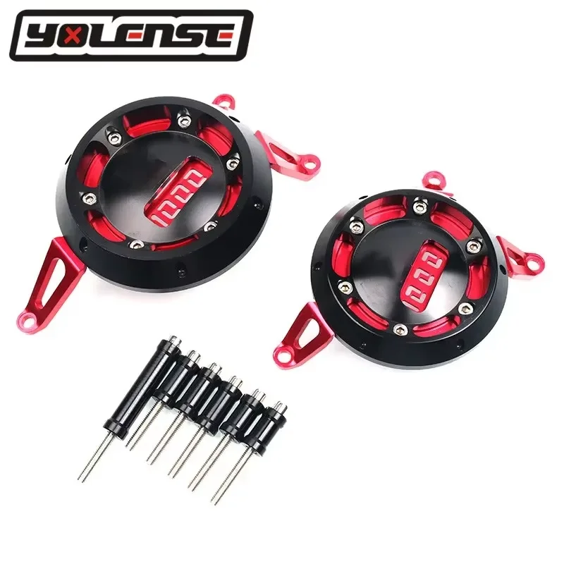 10-23 CNC Aluminum Motorcycle Engine Stator Cover Engine Protective Cover Protector For Z1000 Z 1000 Z1000SX Z1000 SX