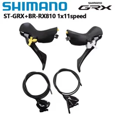 SHIMANO GRX ST-GRX BR-RX810 ST-RX610 BR-400 1x11 Speed ST+BR RX810 2X11 Speed Mechanical Road Bike Disc Brake GRX Flat Mount