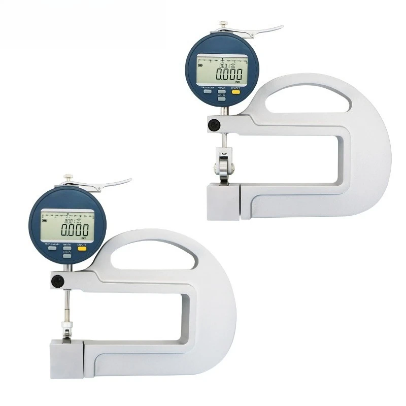 0.001 mm 0-12.7 mm Digital Micron Thickness Gauge Paper Thickness Gauge Rubber Thickness Gauge