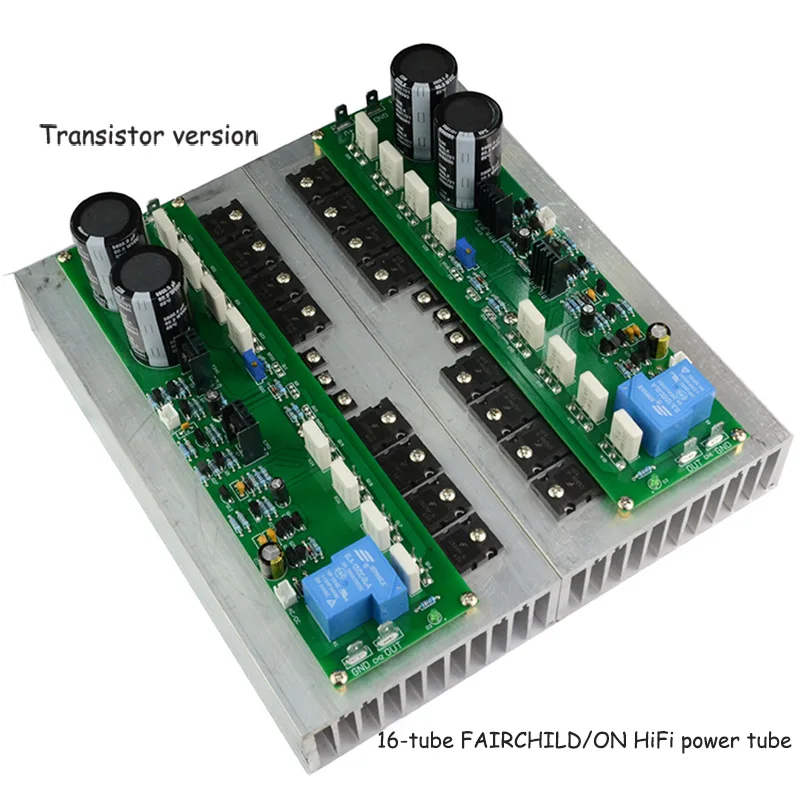 PR800คลาส A AB เวทีบ้านลำโพงเสียงไฮไฟเครื่องขยายเสียงบอร์ด2*1000W ท่อพลังสูง FET