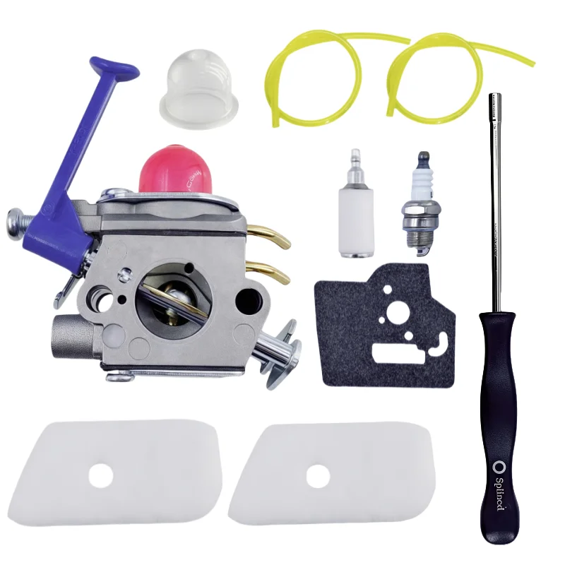 Kit Filter Udara Karburator 128LD untuk Mesin Husqvarna 128LD/128C/128L/128R/128RJ, Poulan, Zama C1Q-W40A, Jonsere BC/CC/GC2128