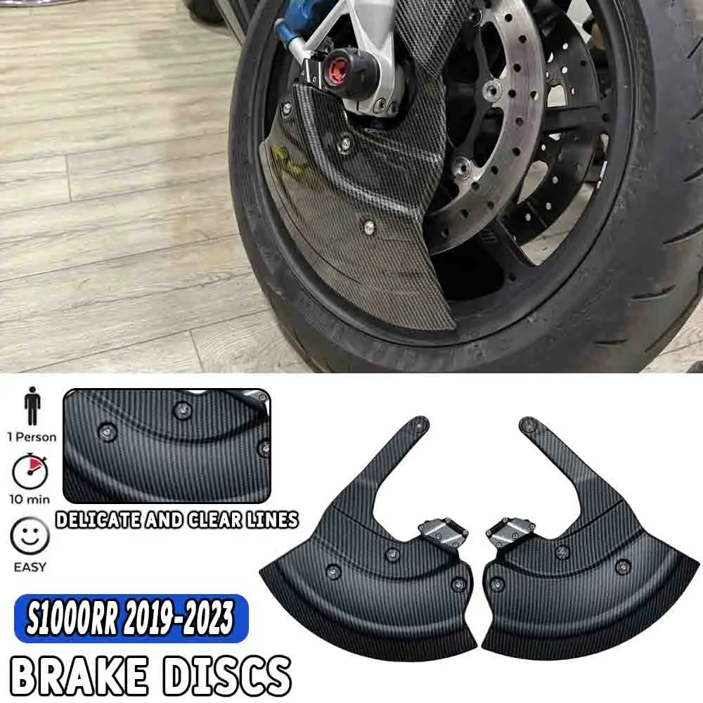 For BMW S1000RR M1000RR S1000XR 2020-2024 Motorcycle Aero Disc Covers Brake Disc Protector Cover Rim Cover Caliper Radiator