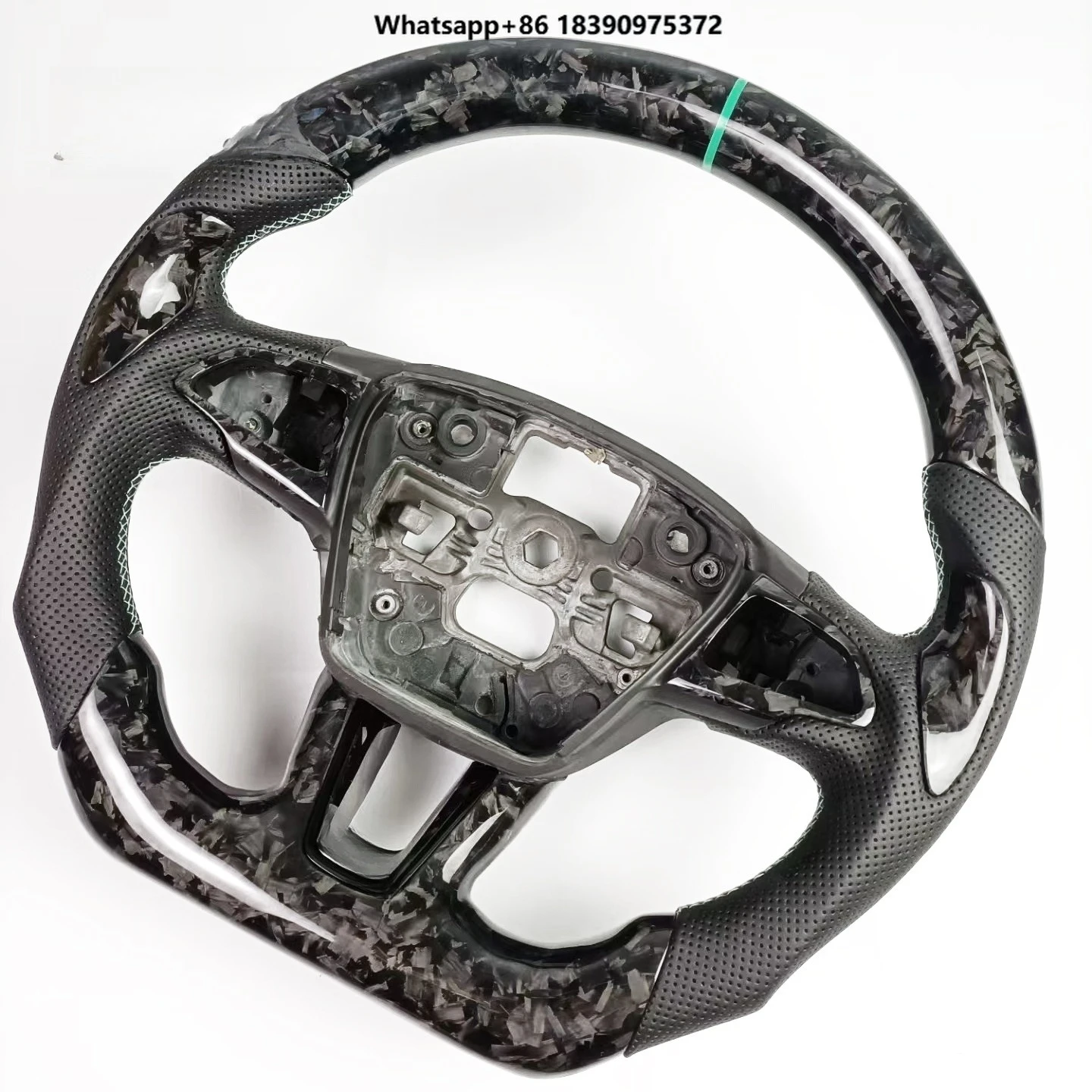 High Quality Customized Carbon Fiber Racing Steering Wheel for RS ST Mk3 Sports Car Steering Wheel