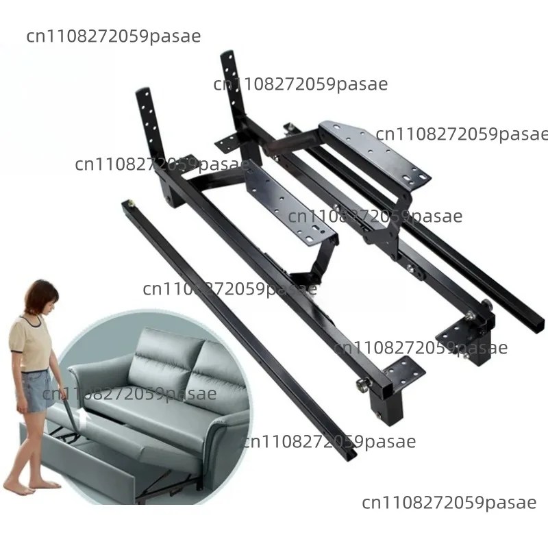 

Многофункциональная фурнитура для трансформации дивана в кровать: выдвижная, телескопическая кровать-трансформер с железным каркасом и складными опорами.