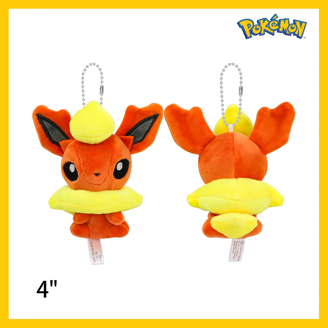 Mimikyu Eevee Plüsch-Schlüsselanhänger: Pocket Monster Cos Eeveelution Snorlax Puppe Anime-Anhänger für Fans, Sammlerstück, Sylveon Geschenk, Deko