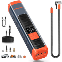FOWAWU 150PSI 6000mAh Air Compressor Tire Inflator Portable Air Pump,Auto Tire Pump with Power Bank/Digital LCD Screen