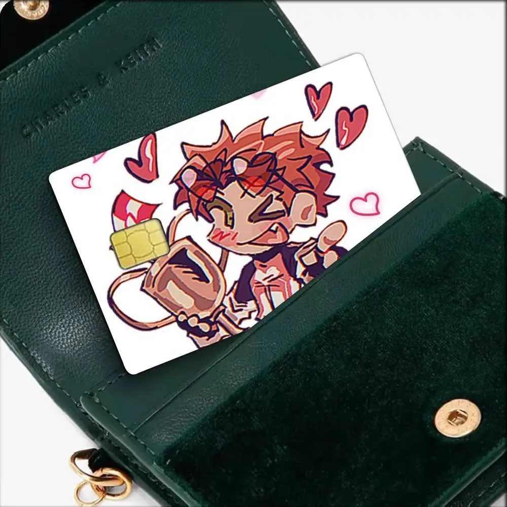 J-Jackpot Crash Course JJC Benny   Waterproof Film Skin Cover Credit Card Stickers Debit Front Bank Bus Pass