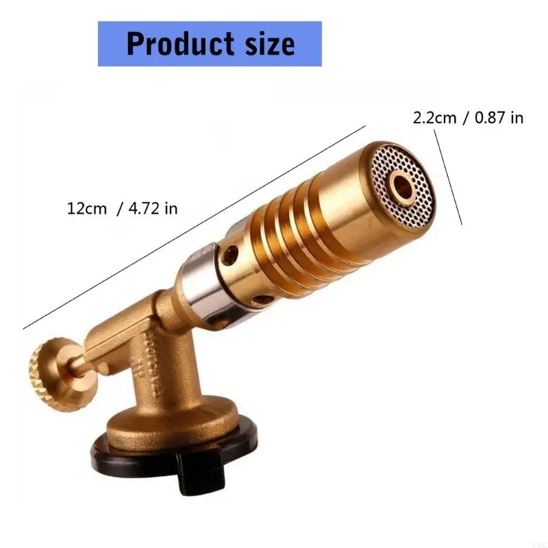 Gas quemadores soldadura antorcha soplete portátil cobre altas temperaturas latón gas y4qc