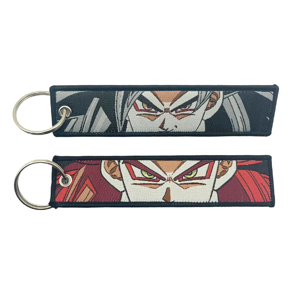 Embroidery Cool Eagle Beak Keychain Lanyard Anime Manga Series Badge Holder USB Pendant Portable Key Lanyard Accessories