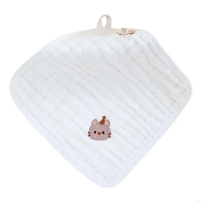 K1MA 1 قطعة/5 قطعة منديل قطني منشفة الوجه 6-Layer لينة ماصة الترويل منشفة الفم مسح القماش للاستحمام والرضاعة #3