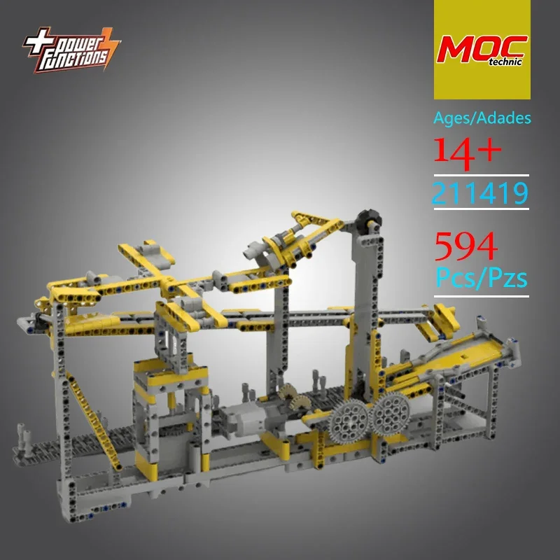 New Design MOC Compact GBC Technic Model - Trendy Educational Toys - Fun Building Game Set - Top Choice Holiday gifts