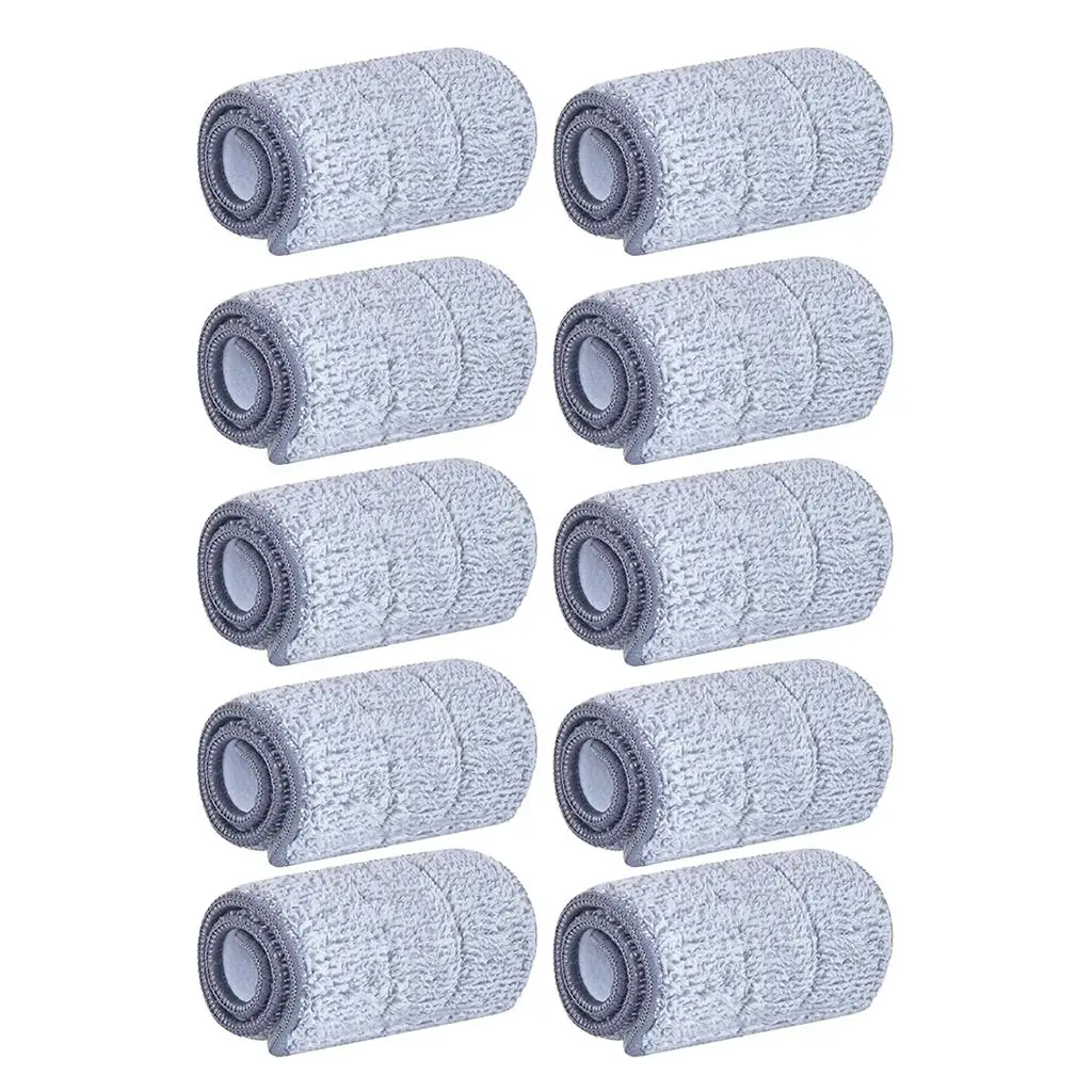

8/10/12pcs Spray Refill Microfibre Floor Duster Cleaning Pad Cloths