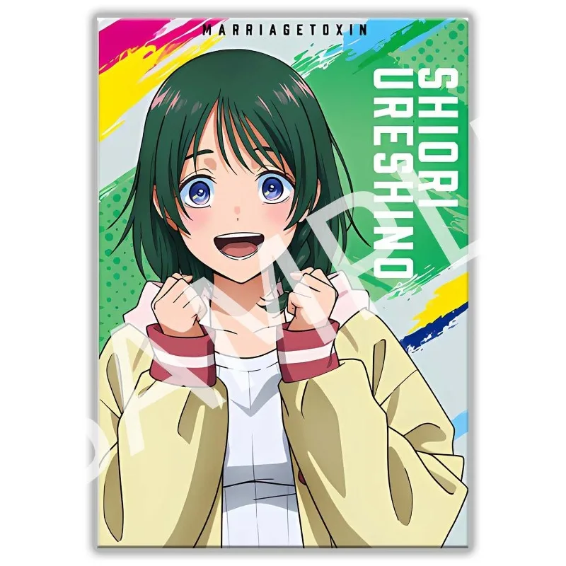 Marriage Toxin Hikaru Gero Mei Kiyosaki 5-Zoll-Postkarte mit hohem Farbwert, sekundäre Animation, HD-Druck, Studenten-Sammelpostkarte – Detail 6