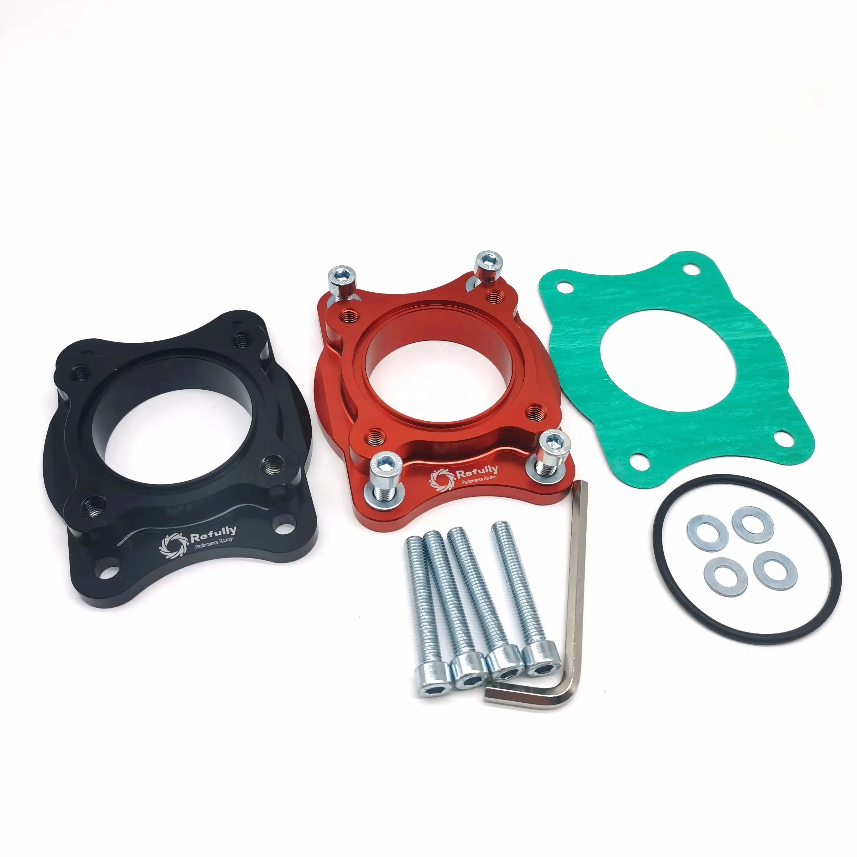 

CNC Billet Aluminium Throttle Body Mount Assembly/Adaptor for Yamaha Watercraft 1.8L SHO/SVHO