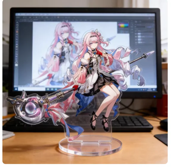 Japanese Anime Wuthering Waves Dani Acrylic Stand Figure Model Plate Cosplay Collection Desktop Decor Gifts XYZ