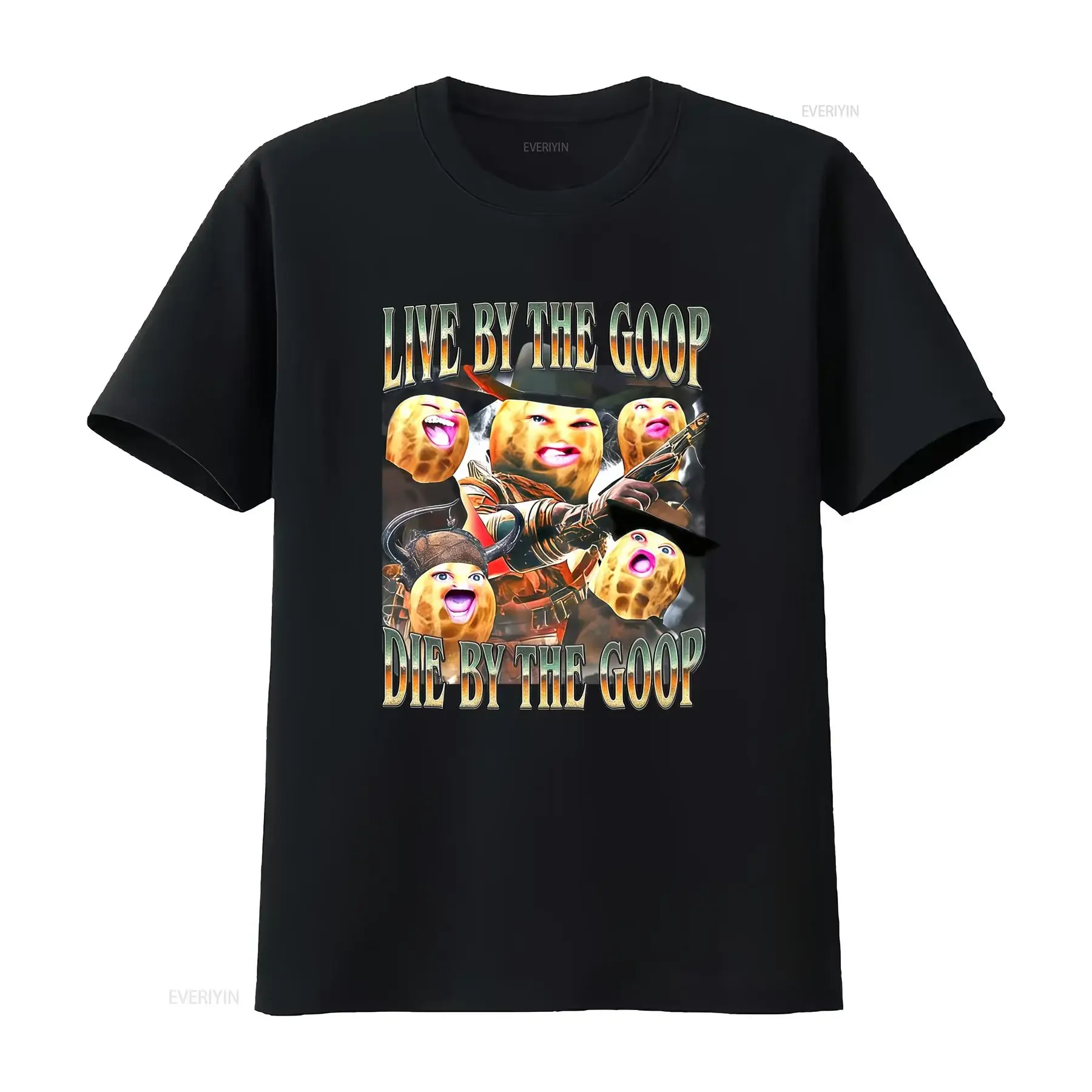 Limitierte The Burnt Peanut T Shirt Goop Arc für Ihn vintage Washed Unisex Top For Everyday Wear Soft homme designer clothes