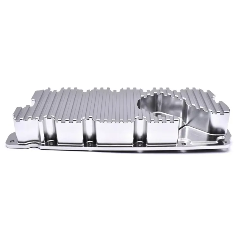 CNC Machined Aluminum Oil Pan Silver Engine Oil Pan for Benz G63 C63 E63 M177