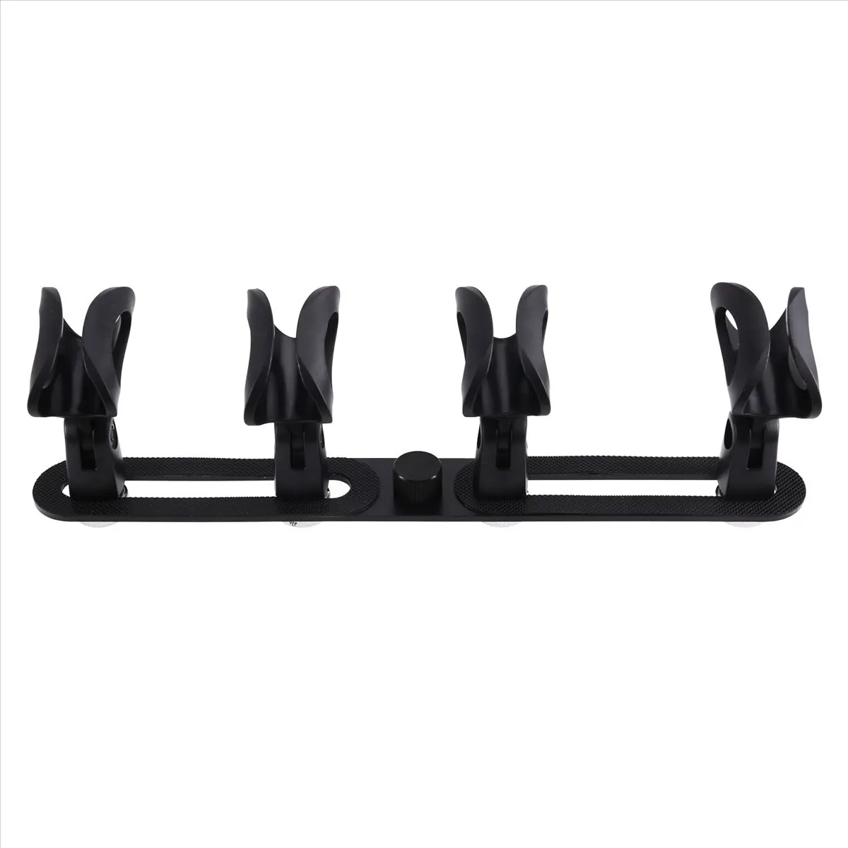 N86R Microphone Bar Base Mic Holder with Mic Clip for Live Streaming Mic Clip Stands Microphone Support,B