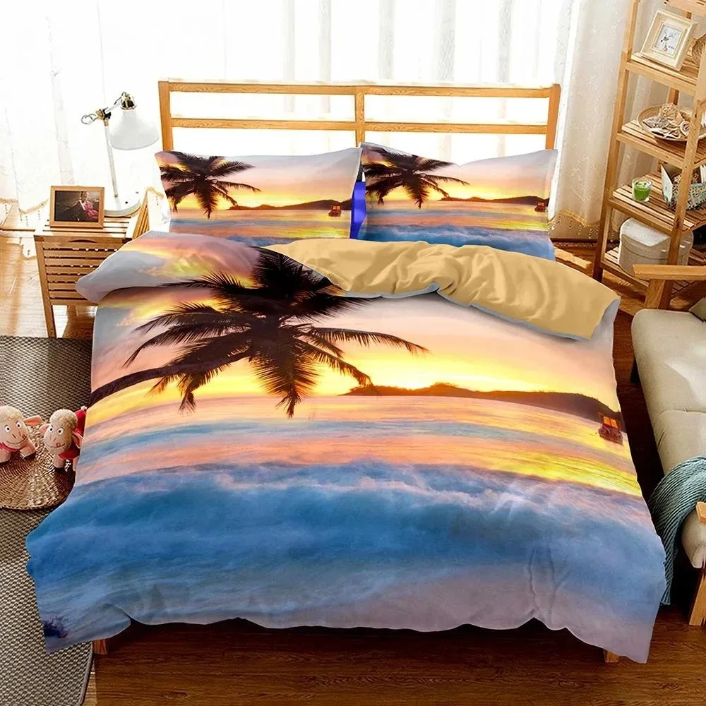 3D Bed Set Beautifu…