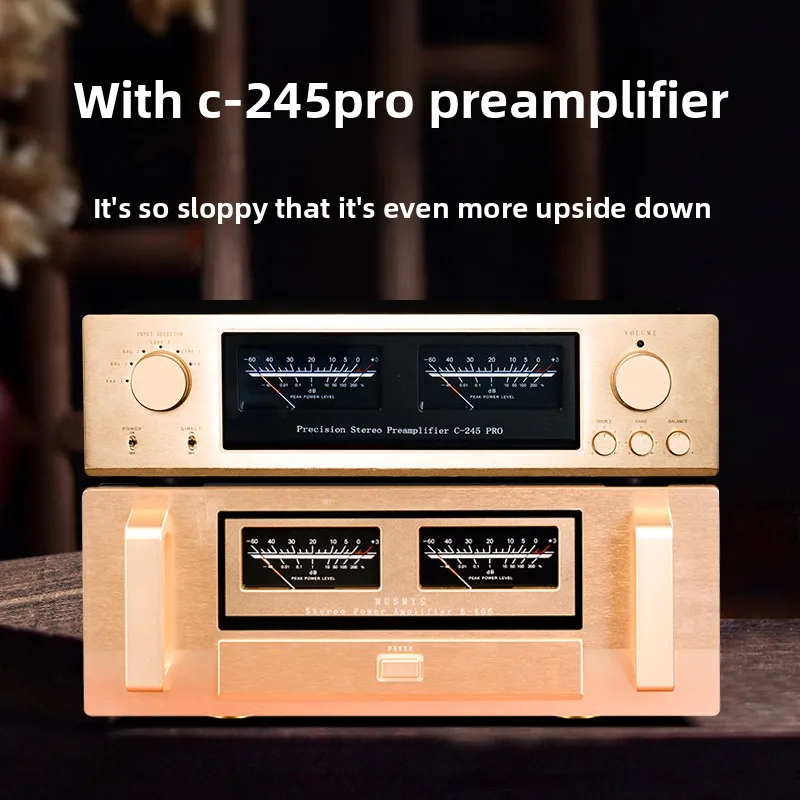 BREEZE 2025 ترقية جديدة E406 HIFI حمى عالية الطاقة المستوردة الألمانية FET pk الحلق الذهبي بعد المرحلة مكبر كهربائي