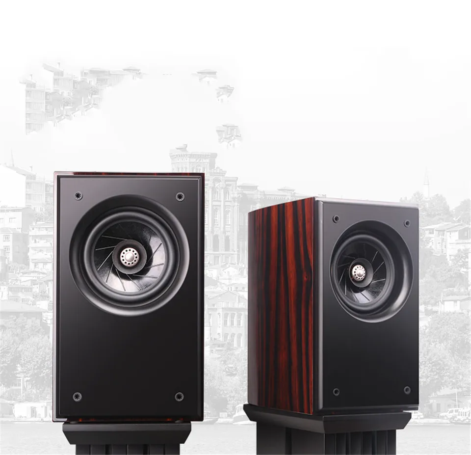 New Q8 6.5 Inch 3th Full-Range Bookself Speaker HiFi 8ohms 96dB