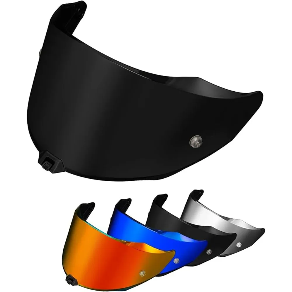 

Motorcycle R2R Helmet Tinted Visor R2R Pinlock-Ready Face Shield Windshield Accessories Replacement for KYT R2R
